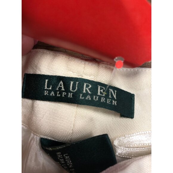 Lauren by Ralph Lauren 100% Silk Exterior Wide Leg Pants - size 4 - Picture 3 of 9